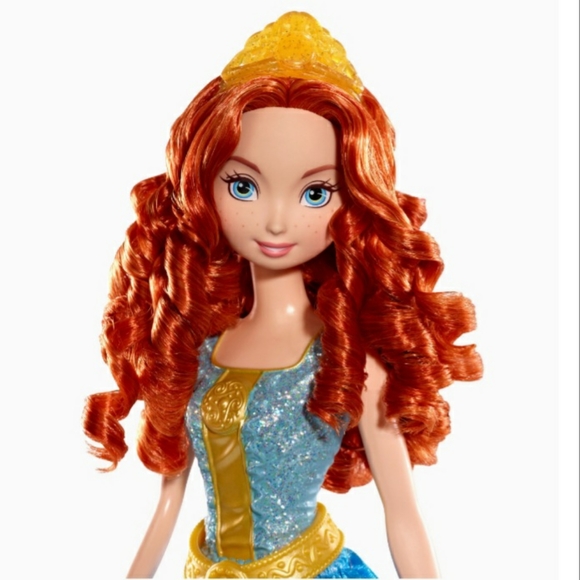 Disney Mattel 2013 Sparkling Princess Merida Doll - Picture 2 of 2